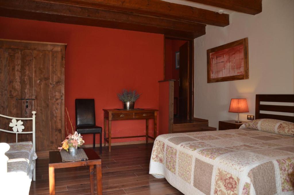 Hotel Galena Mas Comangau Багу Номер фото